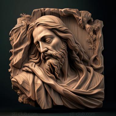 3D model st jesus (STL)